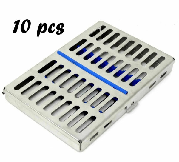 Dental Surgical Autoclave Cassette Rack for 10 Instruments